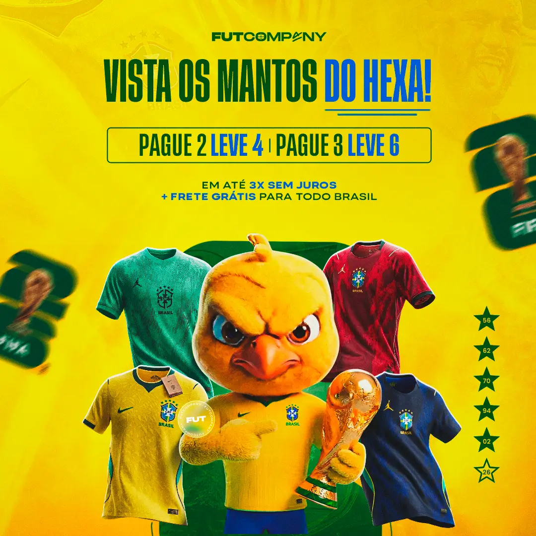 O Brasil do Hexa